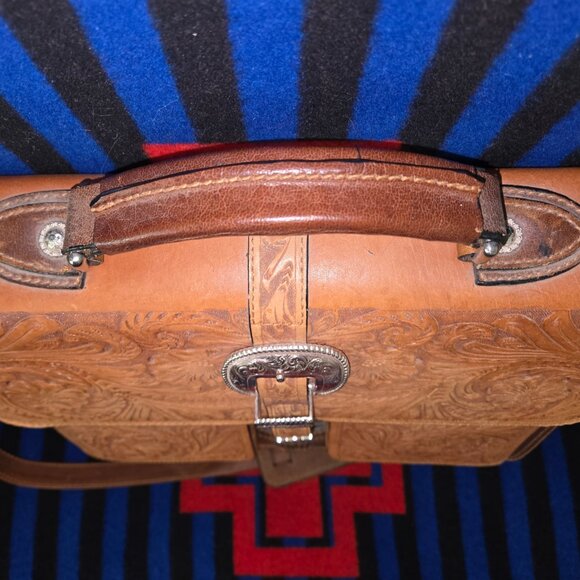 Montana Silversmiths Tooled Briefcase - Picture 10 of 10